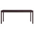 Maison Madeleine -  11 Piece Dining Set Pinewood Dark Brown